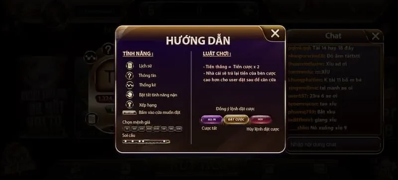 Luật chơi MD5 Tài Xỉu Sunwin