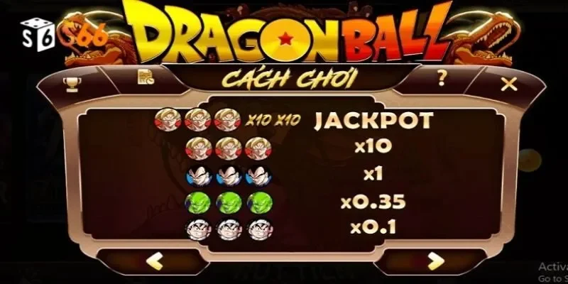 Nổ hũ Dragonball Z tặng vòng quay miễn phí